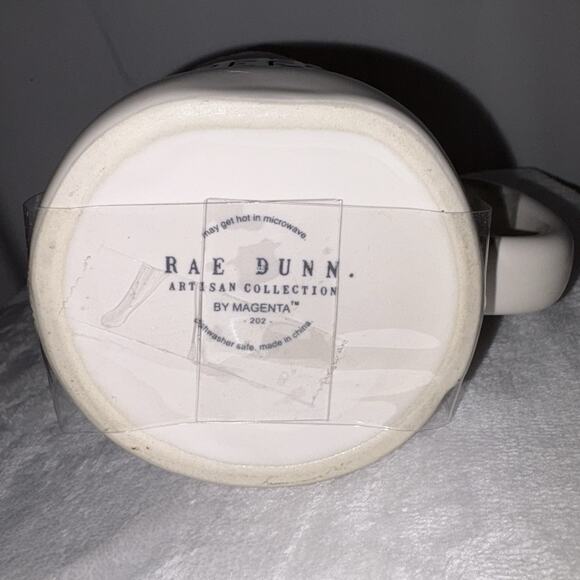 Rae Dunn HTF Easter Mug PEEP PEEP Mug Ivory Chick Topper LL By Magenta NWT - Picture 5 of 5